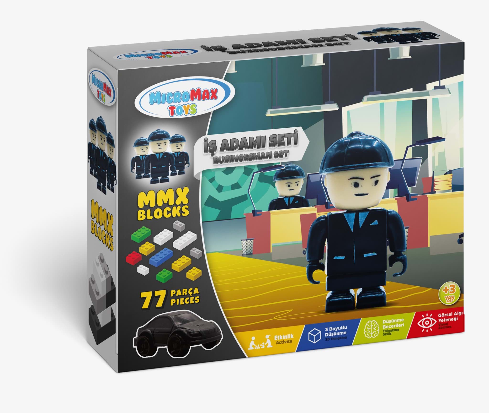 BLOK 77 PARÇA İŞ ADAMI SETİ resmi